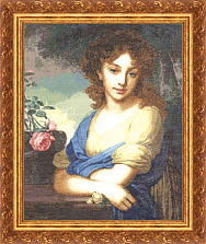 Вышивка 00-013 Портрет Е.А. Нарышкиной Вышивка 00-013 Портрет Е.А. Нарышкиной