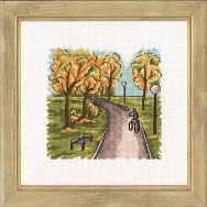 Вышивка М-014 Аллея в парке
