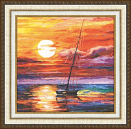 Вышивка 00-017 На закате Вышивка 00-017 На закате