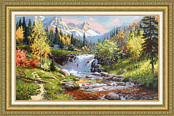 Вышивка ВМ-035 Горный ручей Вышивка ВМ-035 Горный ручей