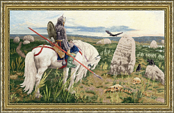 Вышивка МК-115 Витязь на распутье. 1882 Вышивка МК-115 Витязь на распутье. 1882