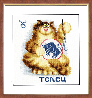 Вышивка ВЛ-002 Знак зодиака Телец Вышивка ВЛ-002 Знак зодиака Телец