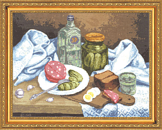 Вышивка СЖ-010 Натюрморт с огурчиками