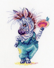 Вышивка ВН-006 Мистер Зебра Вышивка ВН-006 Мистер Зебра