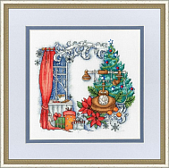 Вышивка КП-006 Зима на проводе Вышивка КП-006 Зима на проводе