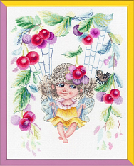 Вышивка ВК-067 Вишнёвая фея Вышивка ВК-067 Вишнёвая фея