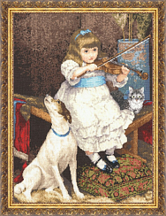 Вышивка МК-019 Домашний концерт Вышивка МК-019 Домашний концерт